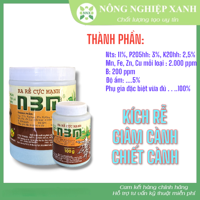 Phân Bón Lá N3M (Ra Rễ Cực Mạnh) - Sản phẩm chính hãng của Nông Phú Lâm